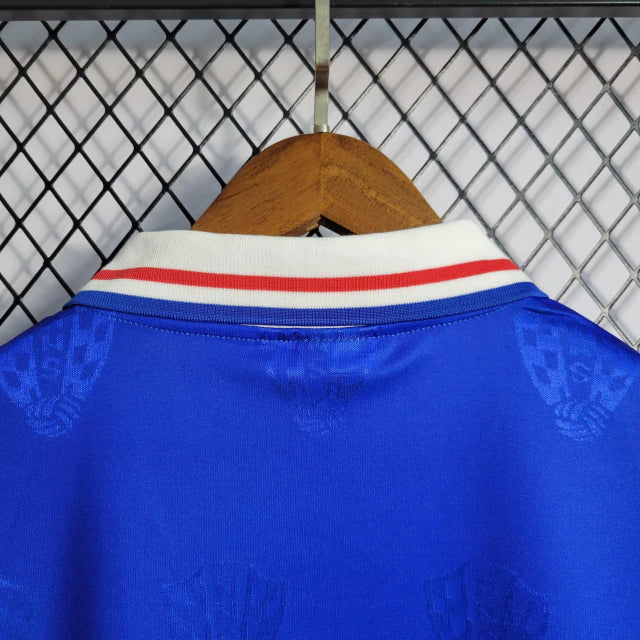 Camisa Croácia Away (2) 1998 Lotto Retrô Masculina