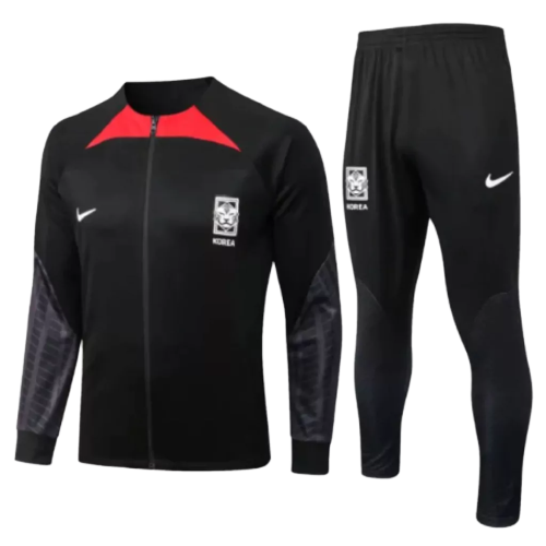 Agasalho de Viagem Seleção Coréia do Sul - Masculino - Preta - EOASPORTS 
